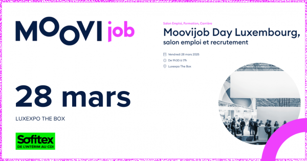 Sofitex, Partenaire GOLD du Moovijob Day Luxembourg 2025 !