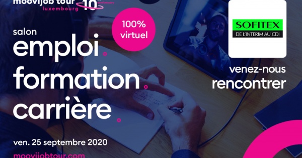 Sofitex présent au Moovijob Tour 2020 en virtuel ! 